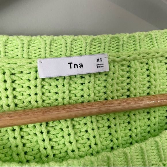 Aritzia TNA Sweater Chunky Knit Sweater Size  XS - Picture 8 of 13